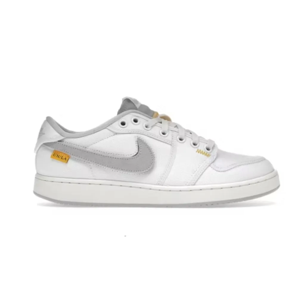 GET Jordan 1 Retro AJKO Low SP Union White Canvas