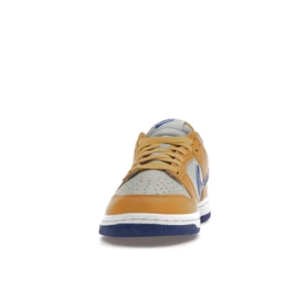 GET Dunk Low Next Nature Wheat Gold Royal, DN1431-700 02
