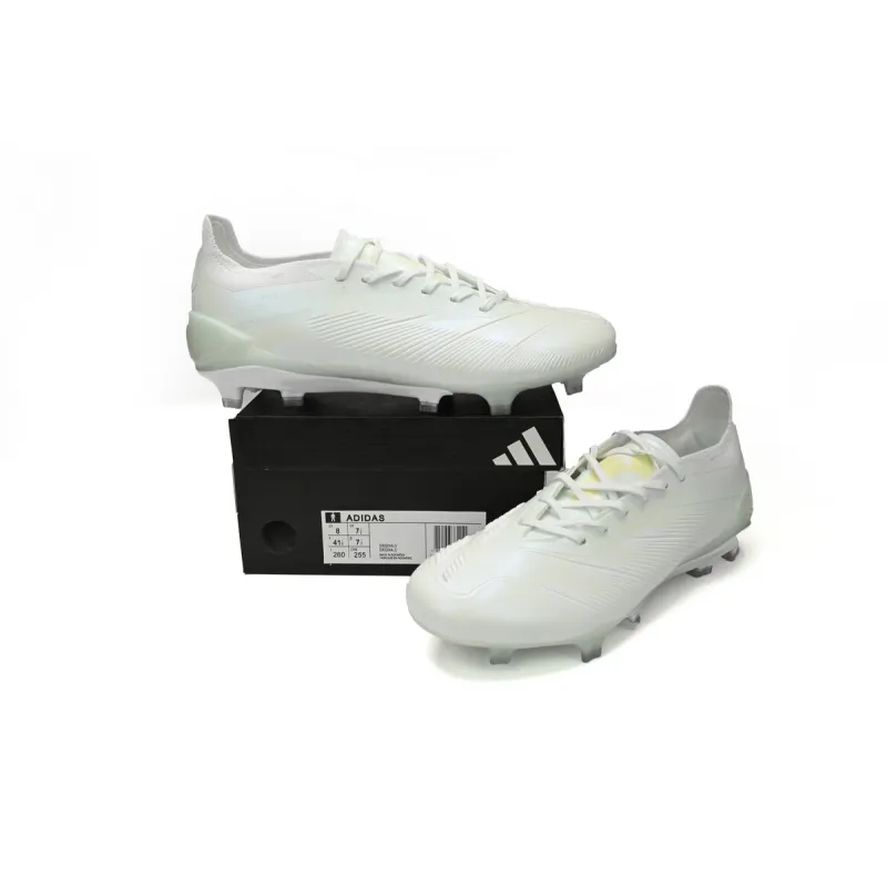 【🎁Football Shoes:Reduce 22$】Predator Mutator 20.1 Low Tie All White,IG1802