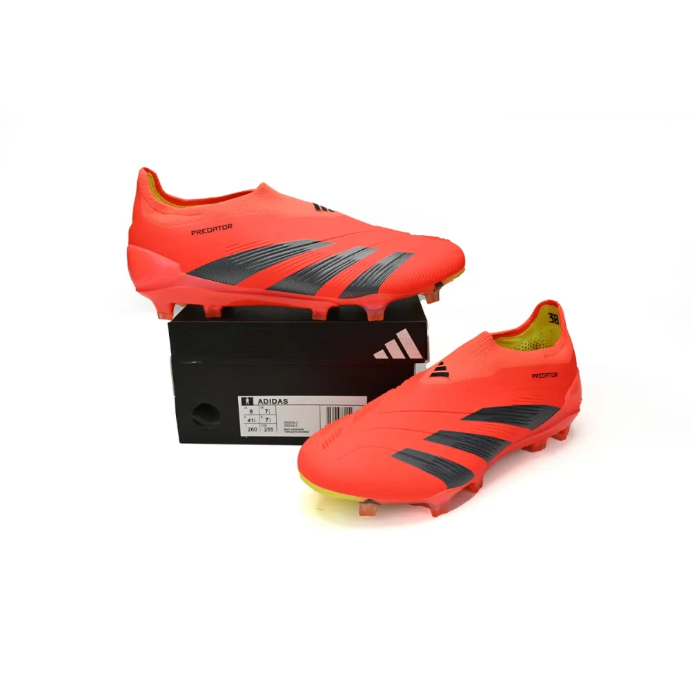 【🎁Football Shoes:Reduce 22$】Predator Mutator 20.1 Low Black Red,IG7712