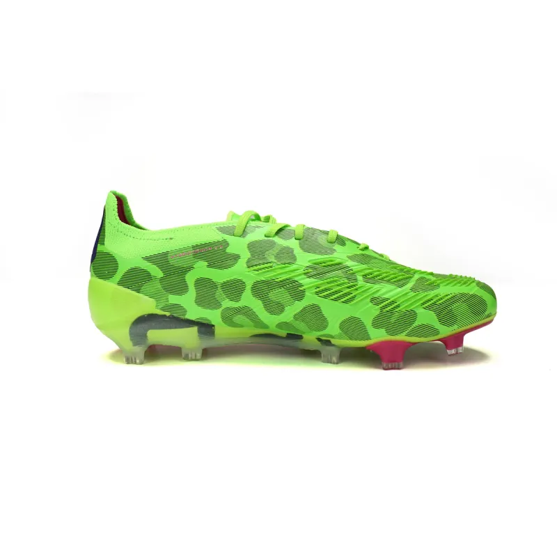 【🎁Football Shoes:Reduce 22$】Predator Mutator 20.1 Low Tie Green Pink Purple,IG 8771