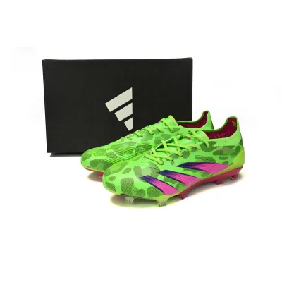 【🎁Football Shoes:Reduce 22$】Predator Mutator 20.1 Low Tie Green Pink Purple,IG 8771 02
