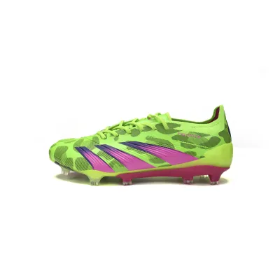 【🎁Football Shoes:Reduce 22$】Predator Mutator 20.1 Low Tie Green Pink Purple,IG 8771 01