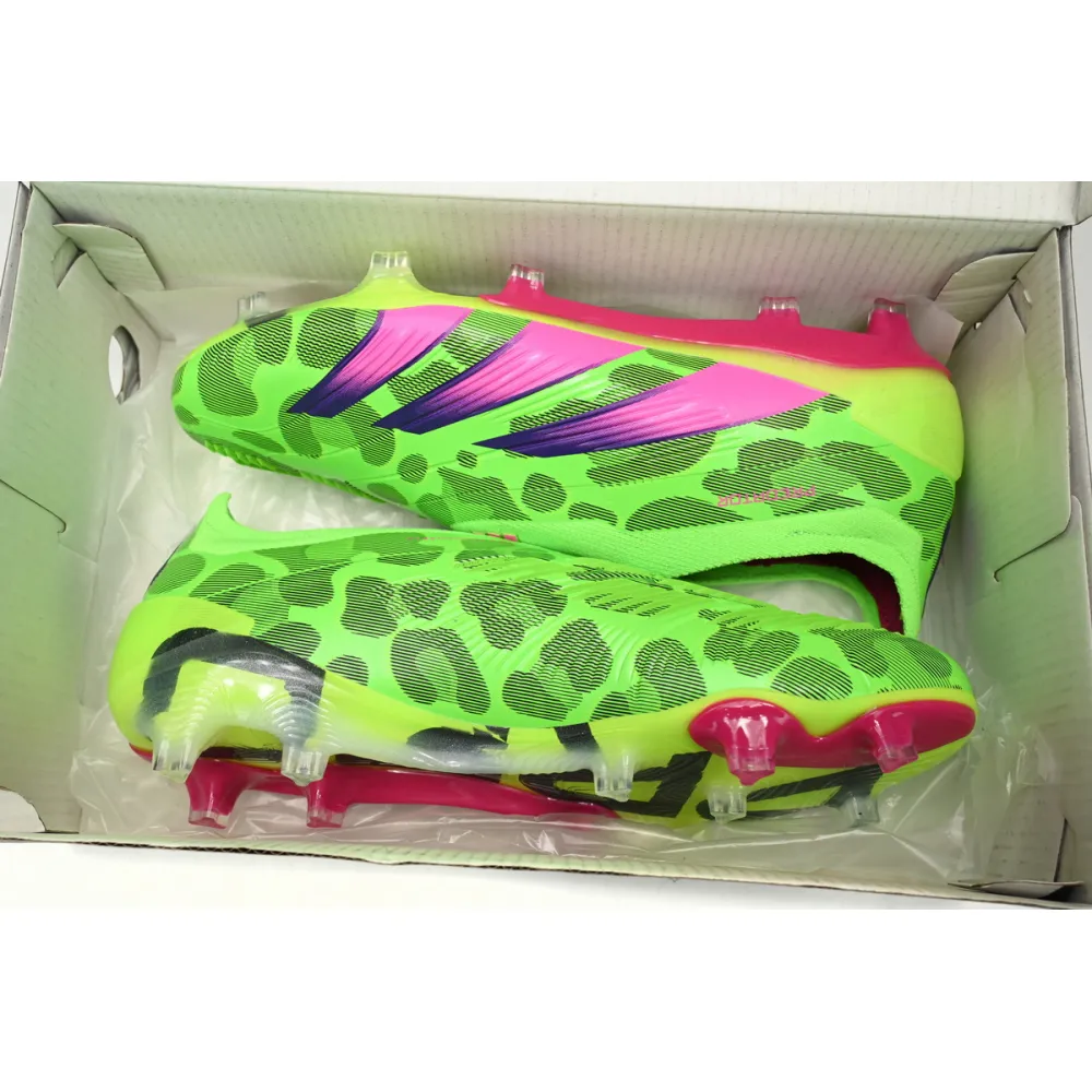 【🎁Football Shoes:Reduce 22$】Predator Mutator 20.1 Low Green Pink Purple,IG 8771