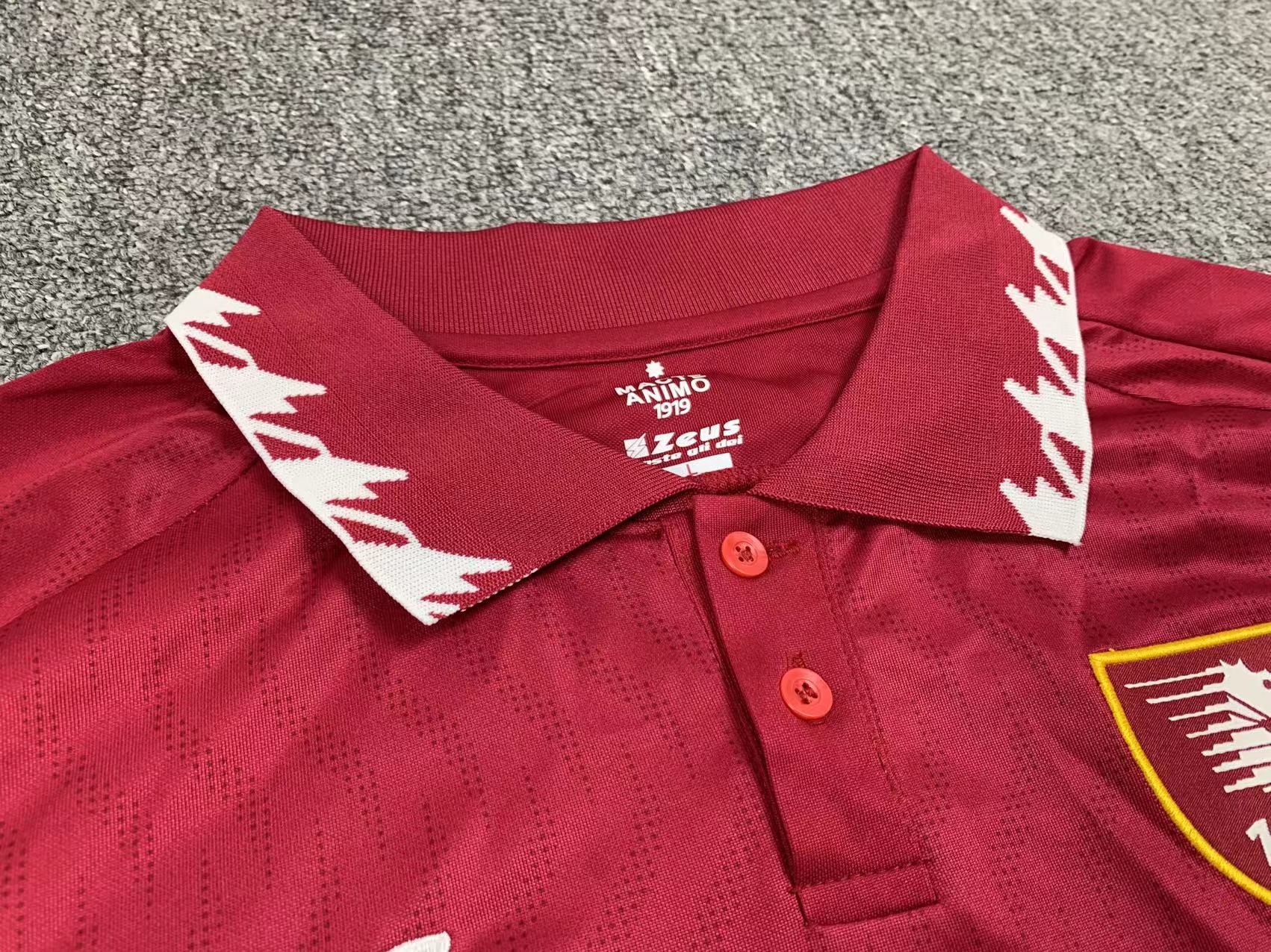   Best Reps Serie A 23/24 US Salernitana 1919 Home  Soccer Jersey