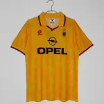 Best Reps Serie A 1995/96 AC Milan Second Away  Soccer Jersey