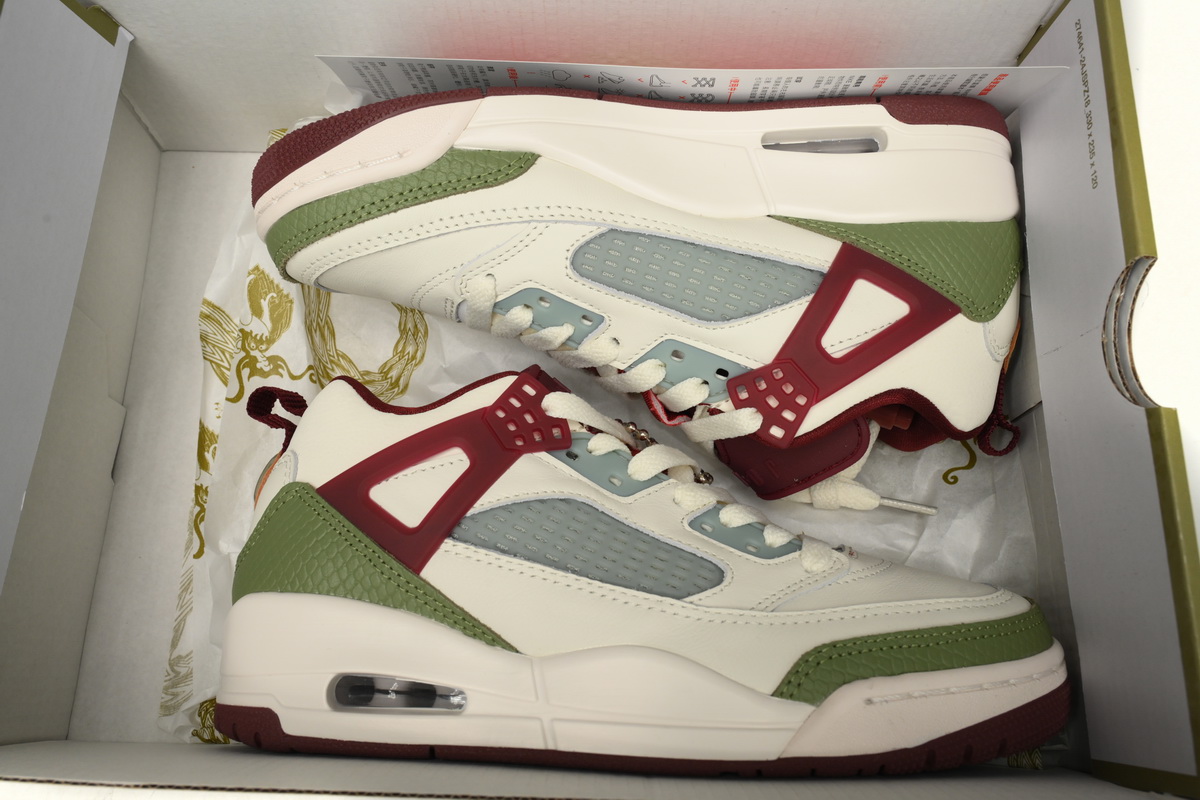  GET Jordan Spizike Low Chinese New Year (2024)，FJ6372-100