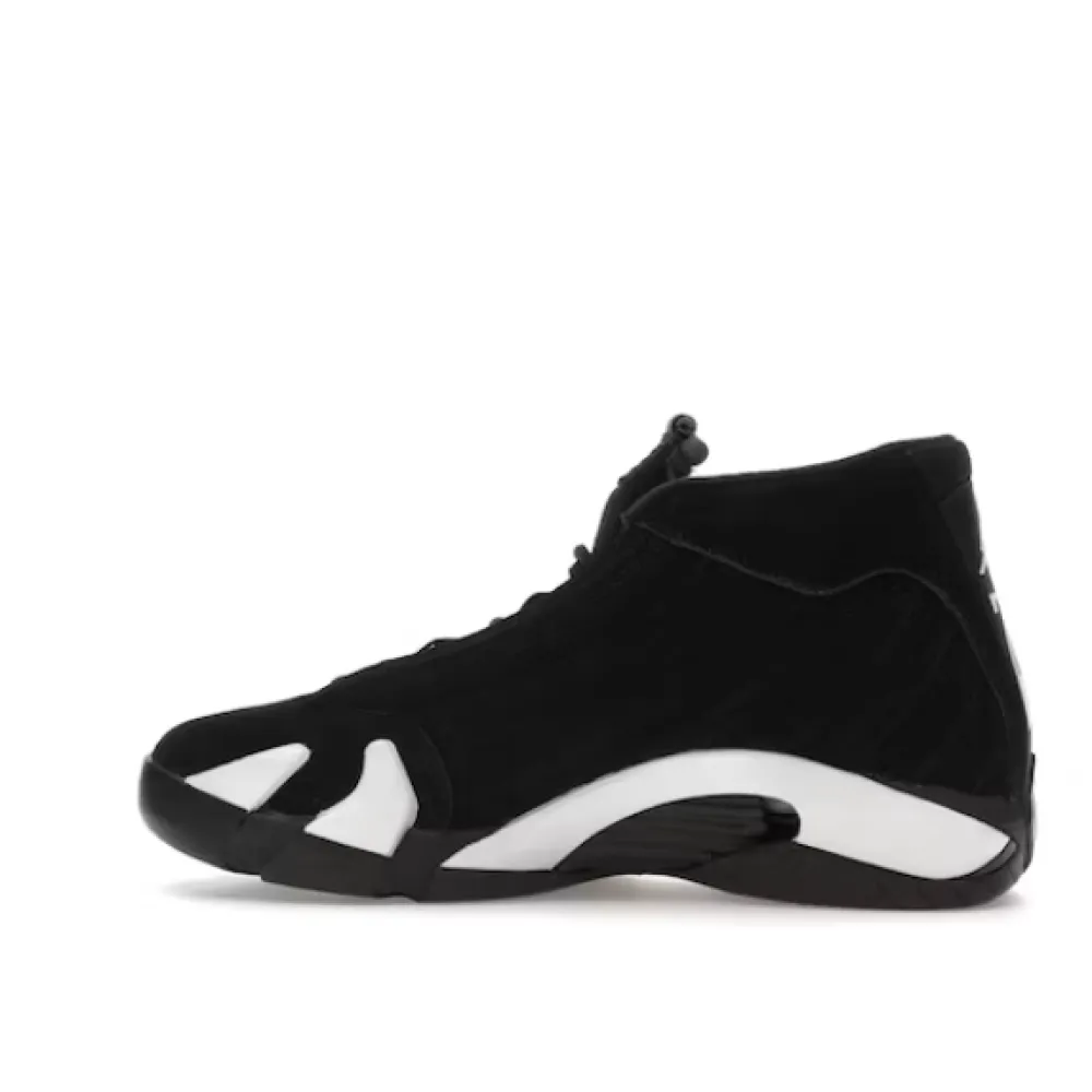 Perfectkicks Jordan 14 Retro Black White,487471-016