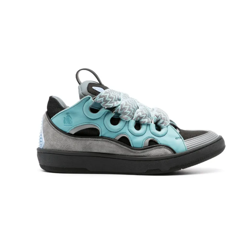 Perfectkicks Lanvin Curb leather sneakers, FWSKDK02TONEP24