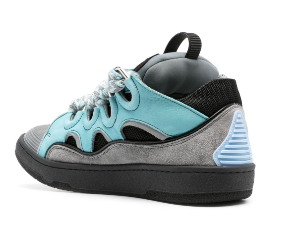  Lanvin Curb leather sneakers