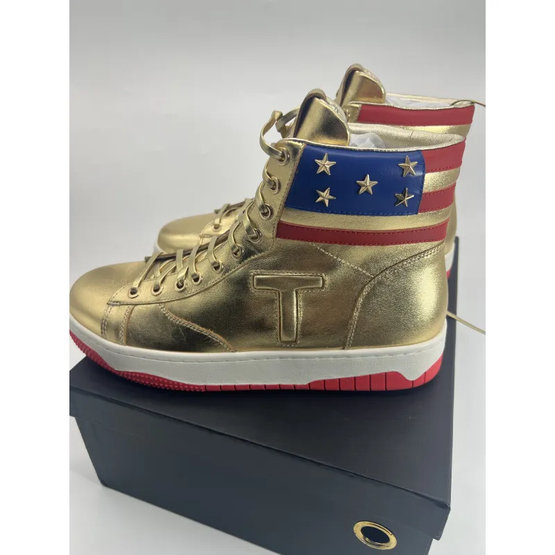  Pre-sale: Donald Trump The Never Surrender High-Tops Sneakers（expected to ship on March 20）