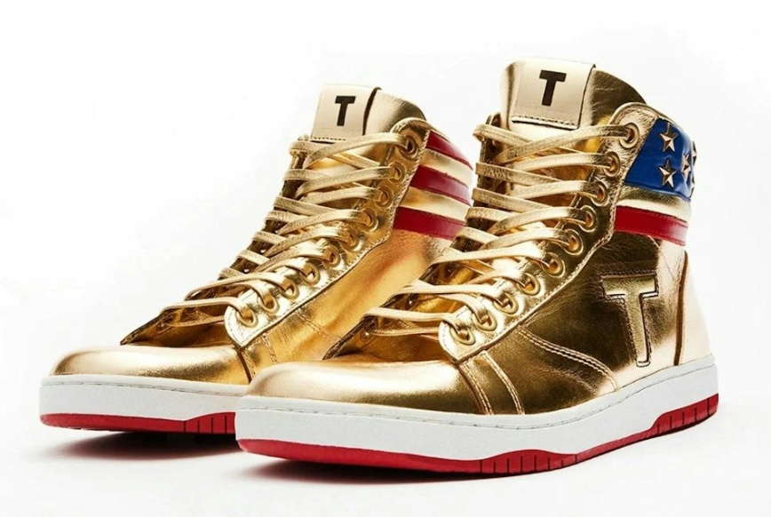  Pre-sale: Donald Trump The Never Surrender High-Tops Sneakers（expected to ship on March 20）