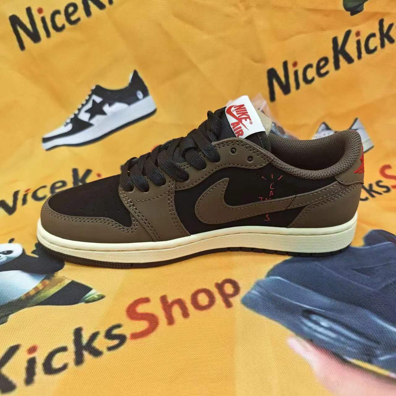   ❗❗Free shipping❗❗ Travis Scott x Air Jordan 1 Low OG SP-T CQ4277-001