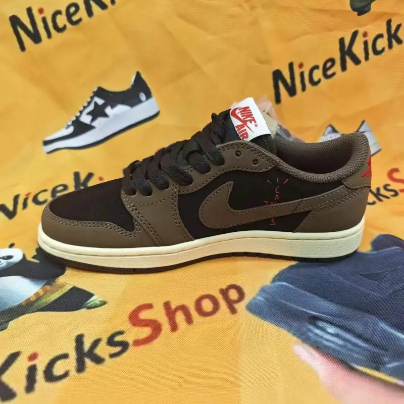   ❗❗Free shipping❗❗ Travis Scott x Air Jordan 1 Low OG SP-T CQ4277-001
