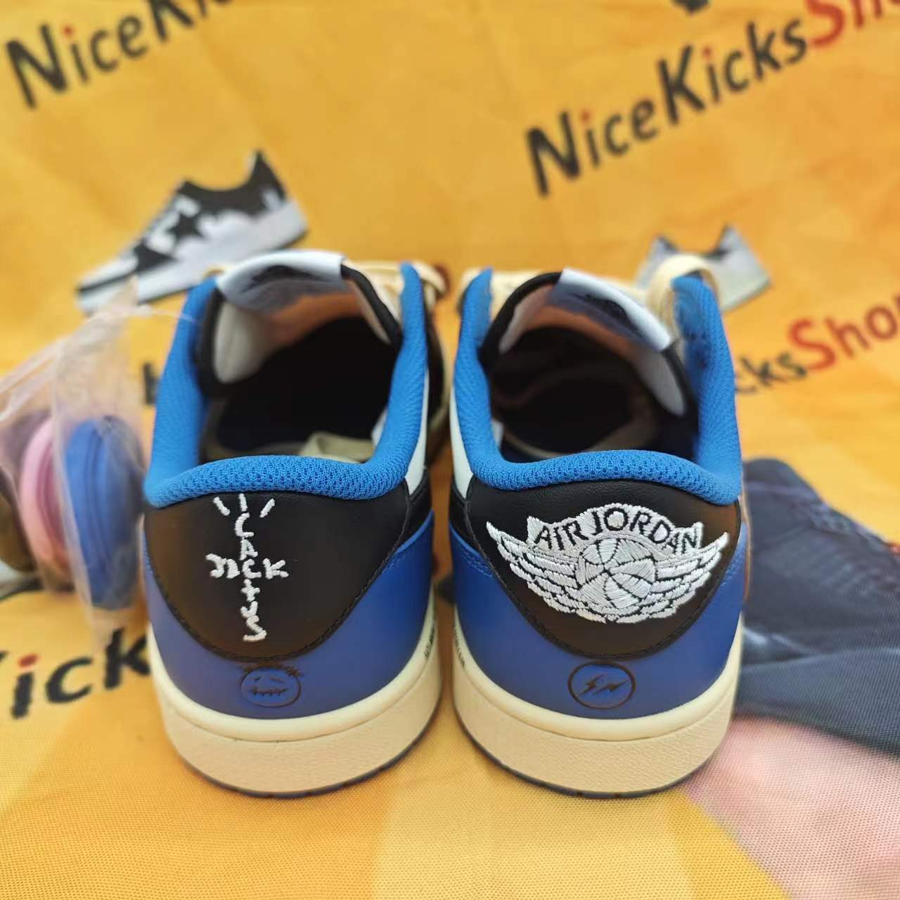 Travis Scott x Fragment Design x Air Jordan 1 Low reps