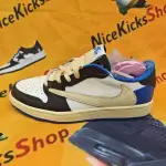  ❗❗Free shipping❗❗ Travis Scott x Fragment Design x Air Jordan 1 Low DM7866-140