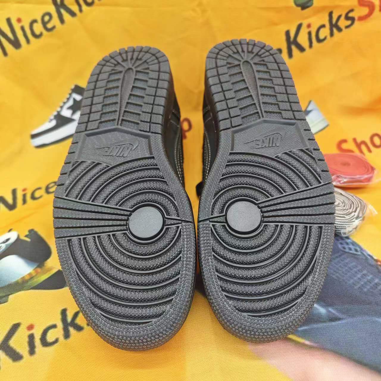   ❗❗Free shipping❗❗ Travis Scott x Air Jordan 1 Low Black Phantom,DM7866-001 