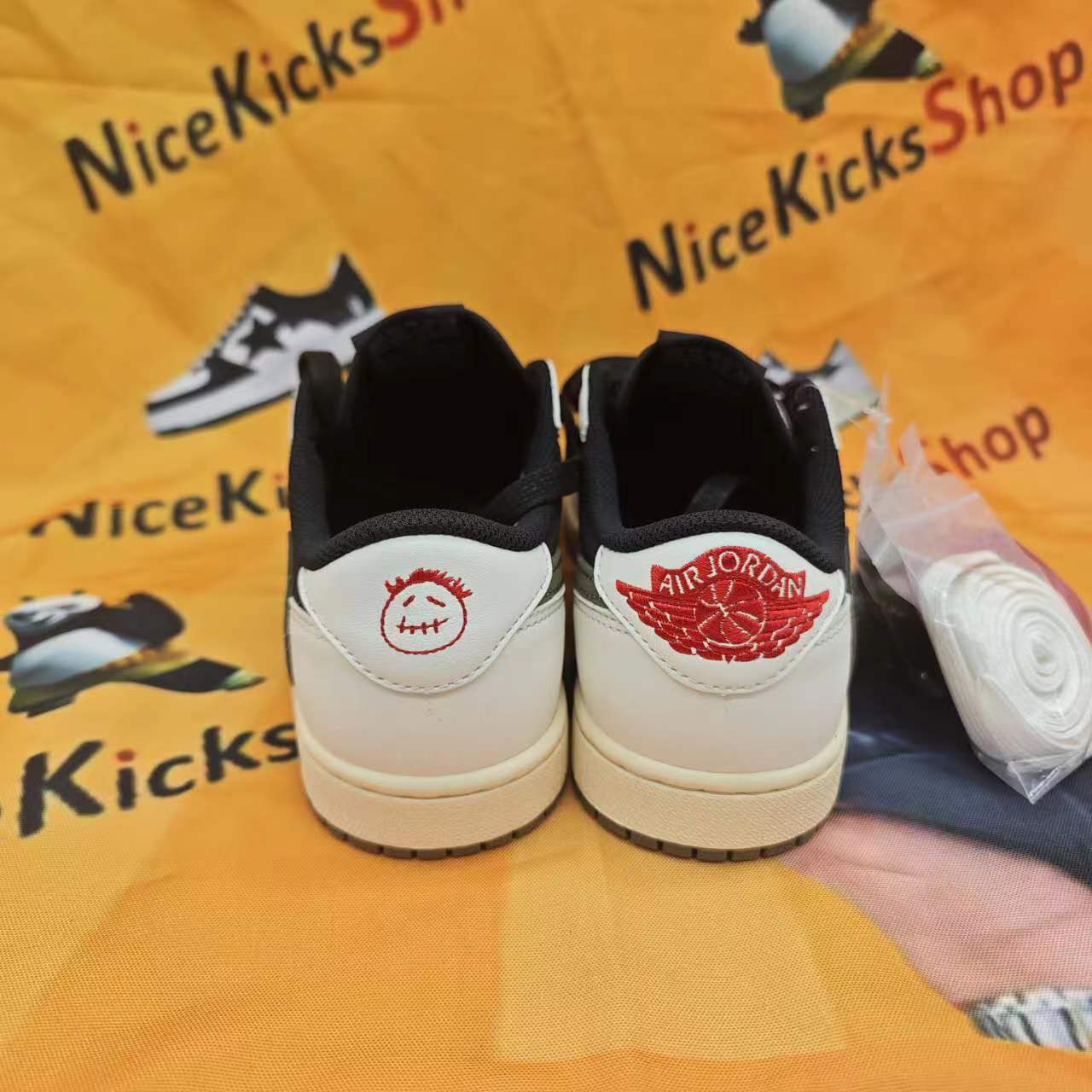   ❗❗Free shipping❗❗ Travis Scott x Air Jordan 1 Low OG Olive, DZ4137-106 