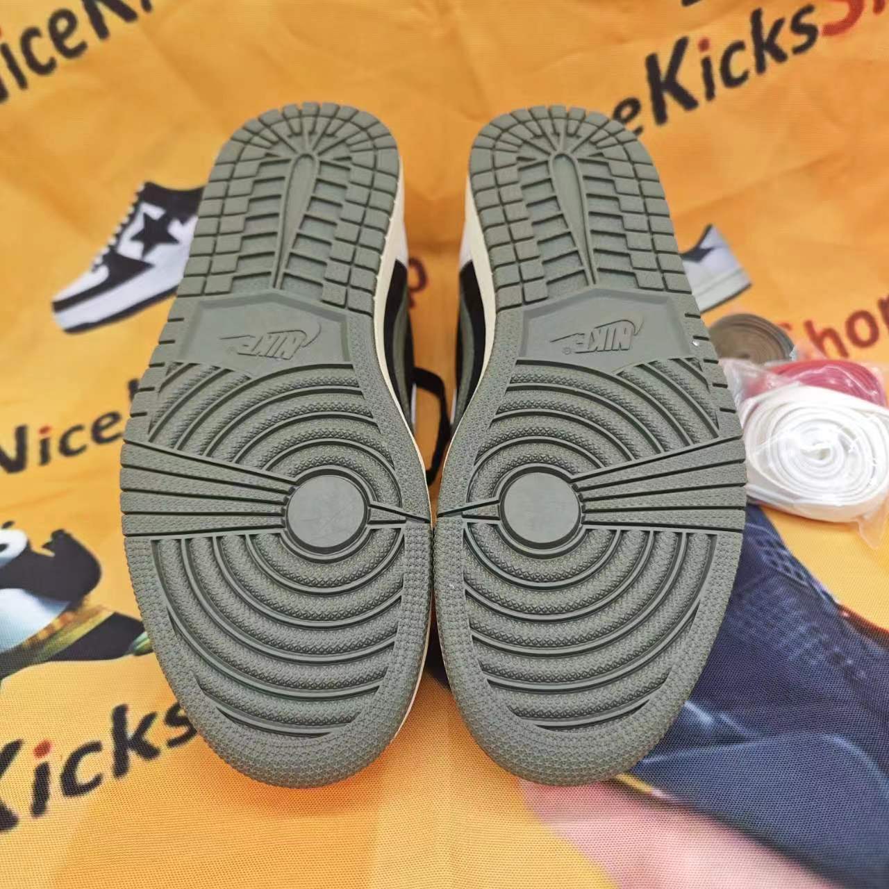   ❗❗Free shipping❗❗ Travis Scott x Air Jordan 1 Low OG Olive, DZ4137-106 