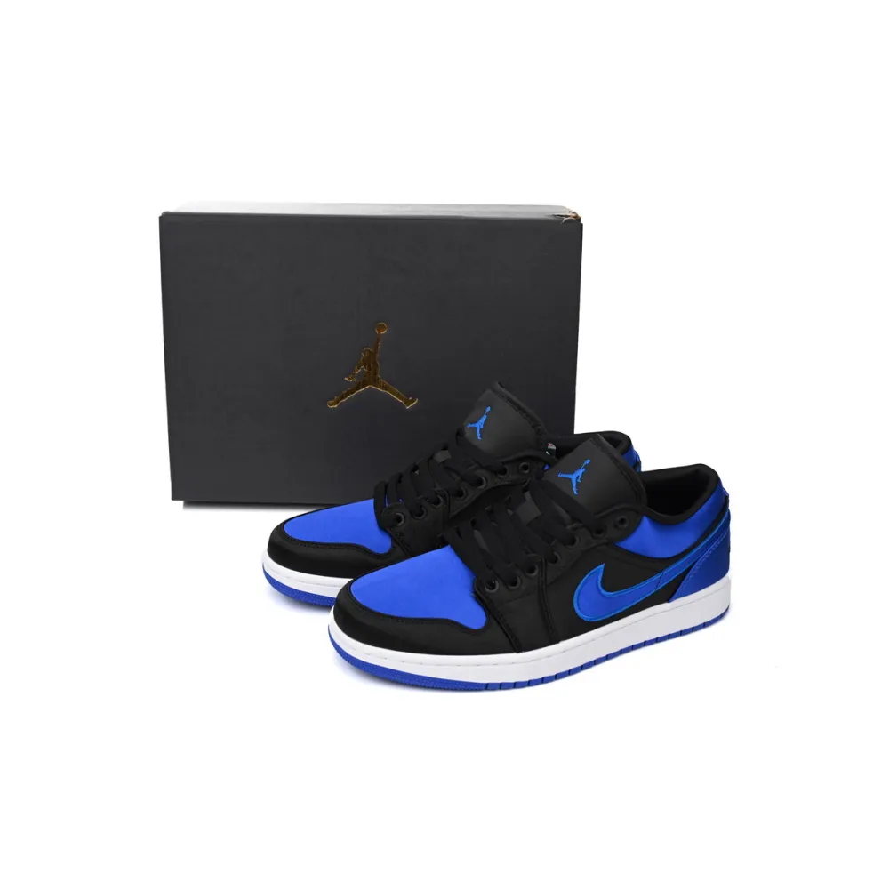 GET  Jordan 1 Low OG Satin Royal 921193-007