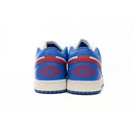 GET  Jordan 1 Low Sport Blue Gym Red  DC0774-416