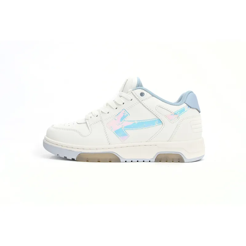 PK OFF-WHITE Out Of Blue White Blue Discoloration OMIA189S 21LEA0030 0180