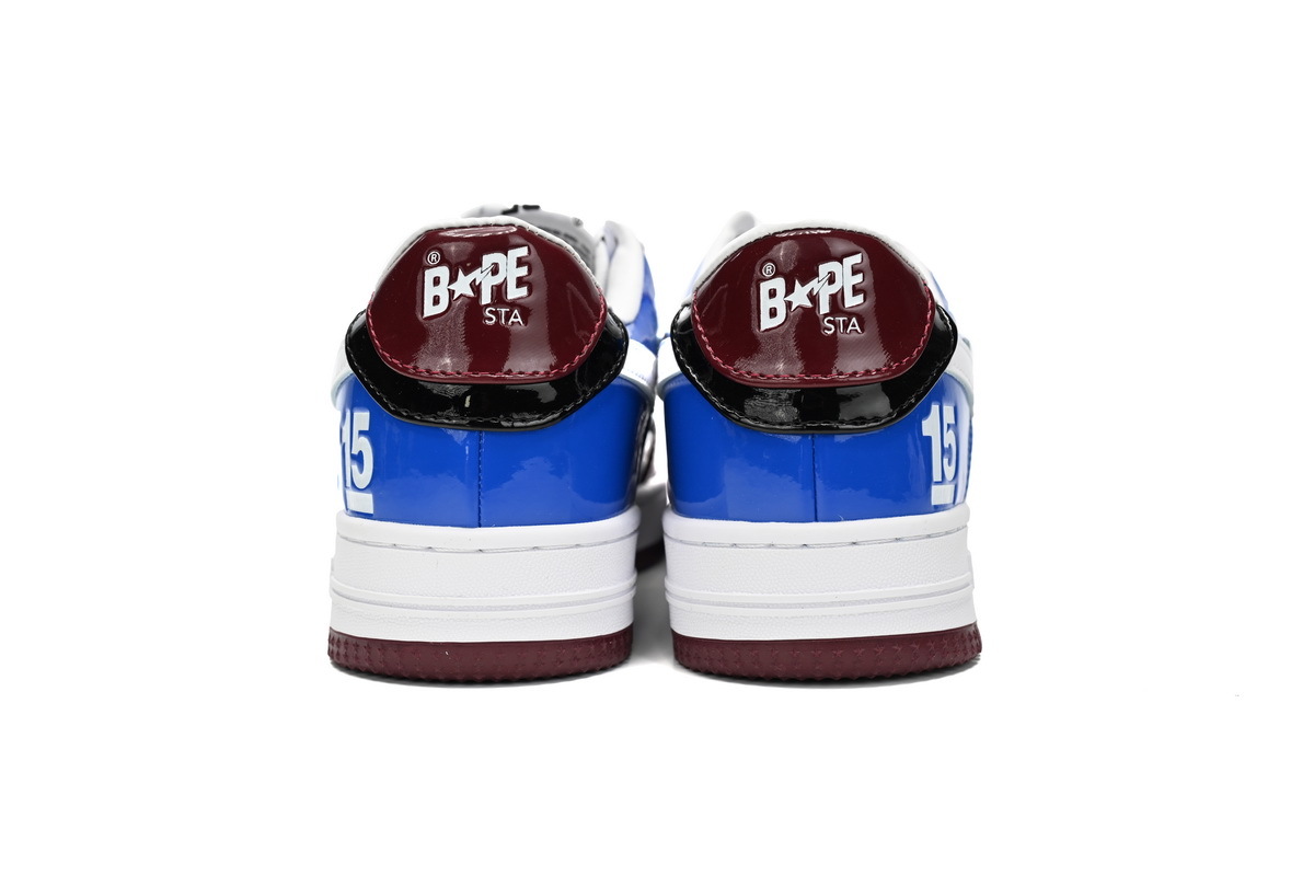  GET  A Bathing Ape Bape Sta Low Baijiu red blue 1H22-191-027