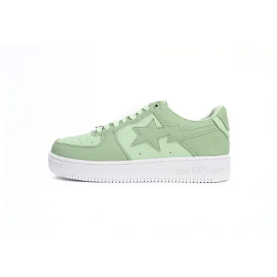  GET  A Bathing Ape Bape Sta Low Apple Green 0ZXSH M191 006K 01