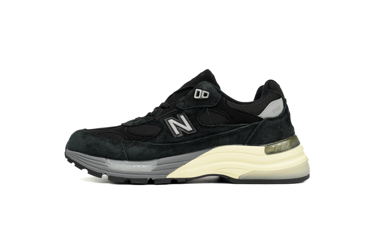  GET  New Balance 992 Black Grey (Made in USA) M992BL