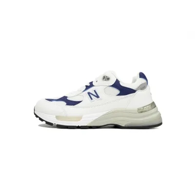  GET  New Balance 992 White Navy M992EC 01