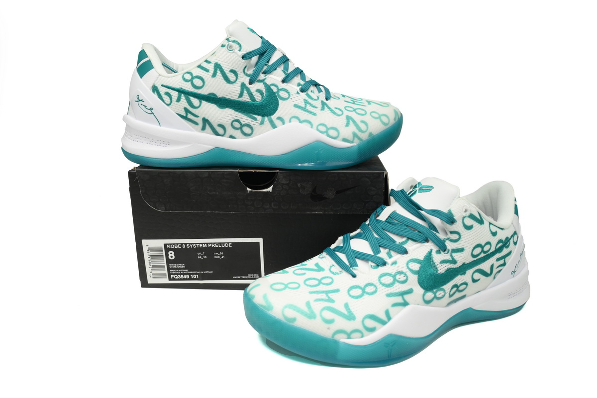  🌟Flash Sales🌟Kobe 8 Protro Radiant Emerald,FQ3549-101