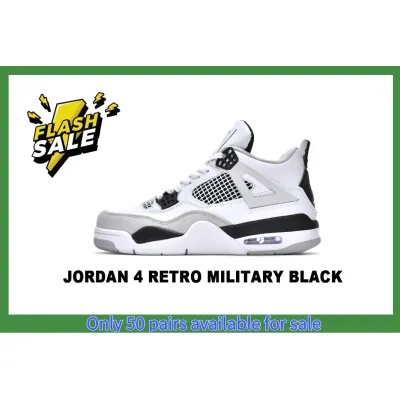 【Flash Sales】Perfectkicks Air Jordan 4 Retro Military Black, DH6927-111  01