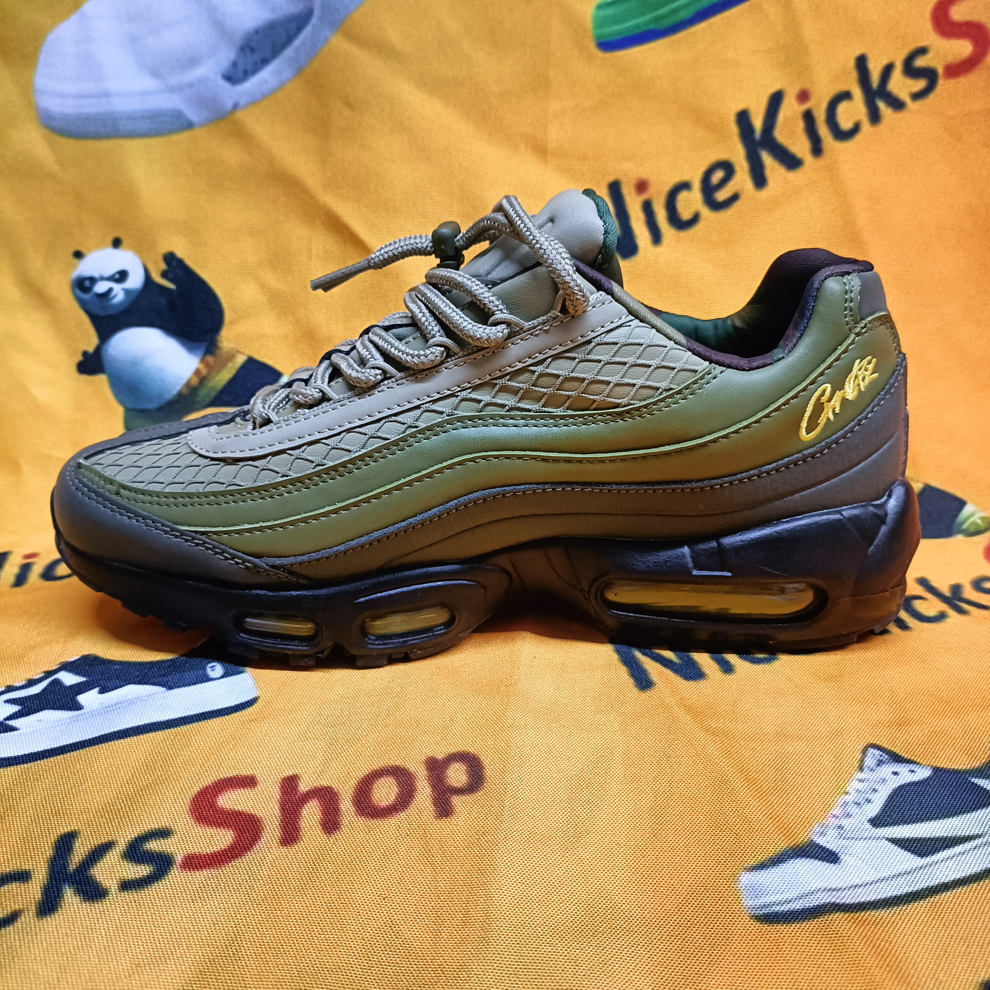  【30$ OFF Flash Sale】GET Corteiz Corteiz x  Air Max 95 Gutta Green FB2709-300 