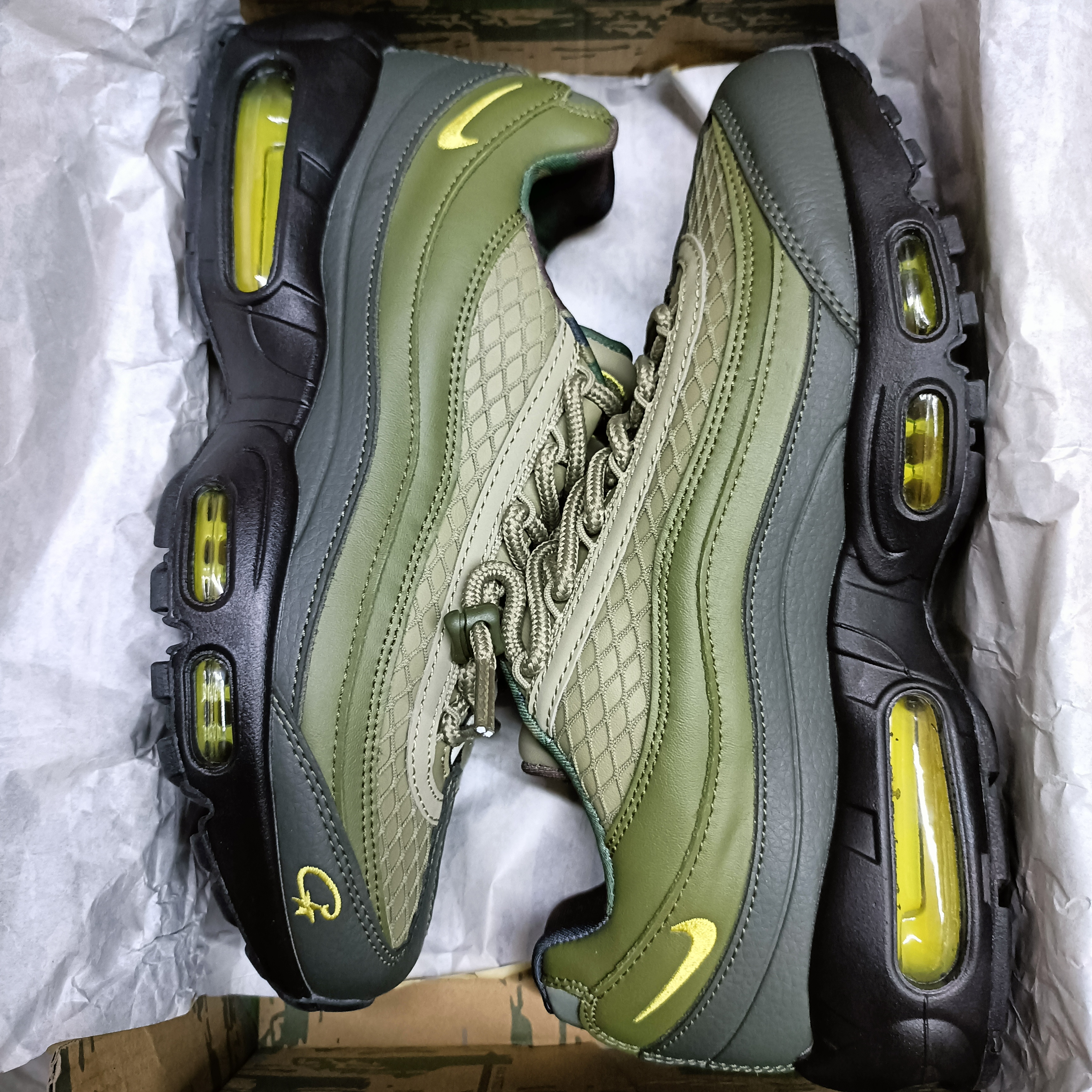  【30$ OFF Flash Sale】GET Corteiz Corteiz x  Air Max 95 Gutta Green FB2709-300 