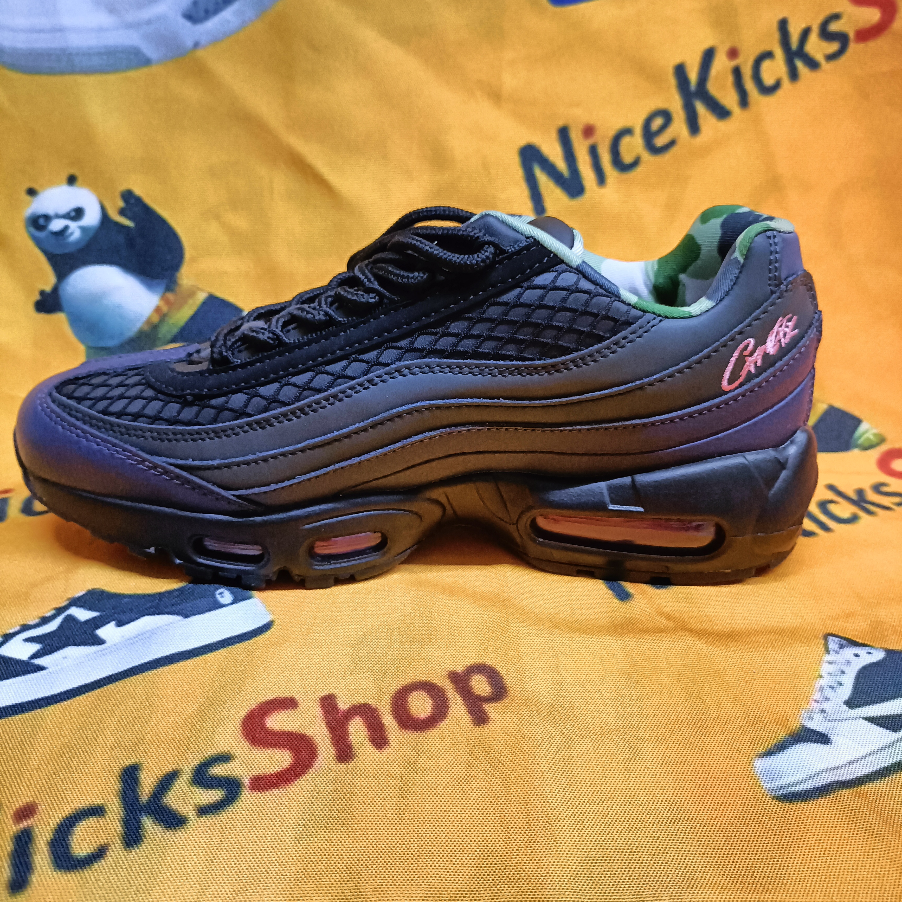  【30$ OFF Flash Sale】GET Corteiz Corteiz x  Air Max 95 Pink Beam FB2709-001 