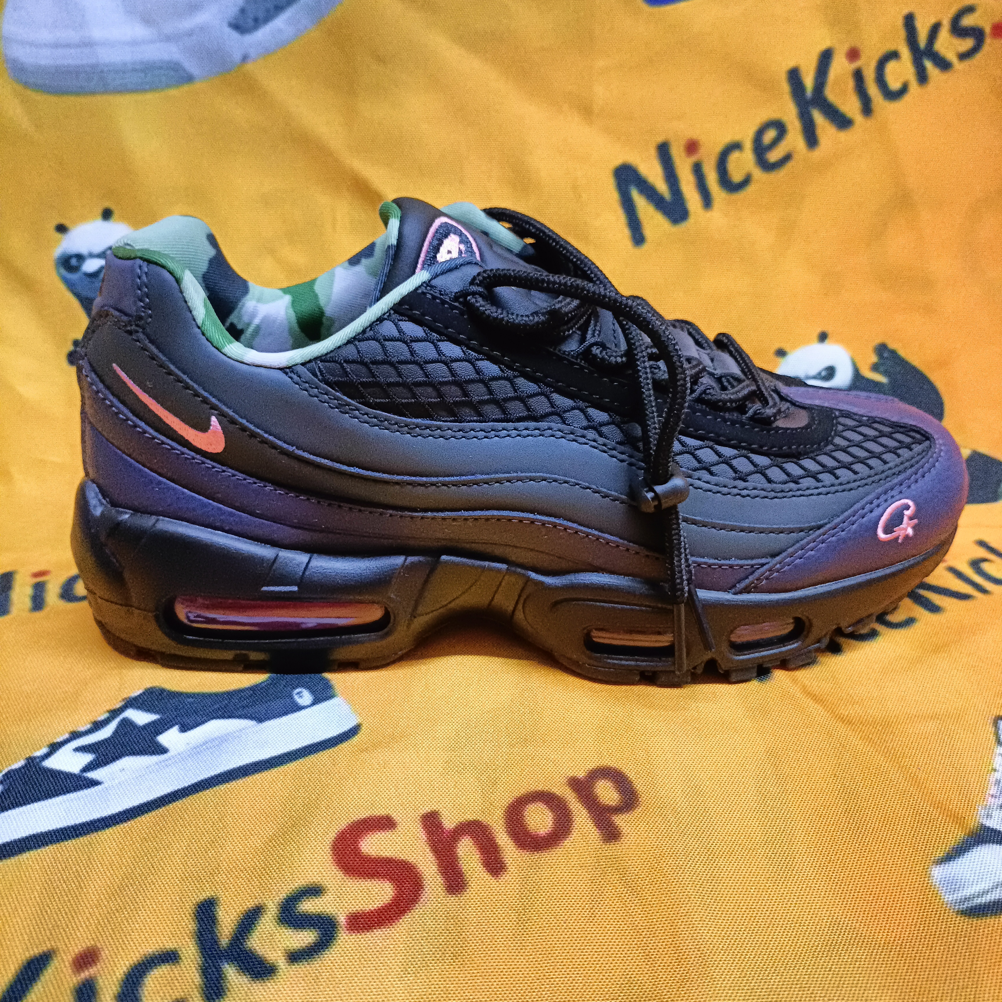  【30$ OFF Flash Sale】GET Corteiz Corteiz x  Air Max 95 Pink Beam FB2709-001 