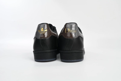 POP  Superstar Shoes White Black Gold Black FZ6003 02