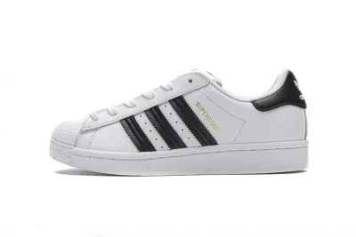 POP  Superstar Shoes White Black Gold EG4958 01