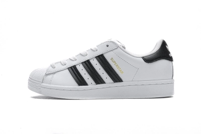 POP  Superstar Shoes White Black Gold EG4958 01