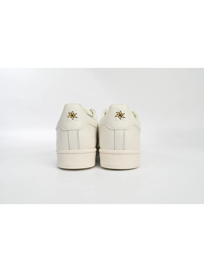 POP  Superstar Shoes White Black Gold White Rainbow ID7493 02
