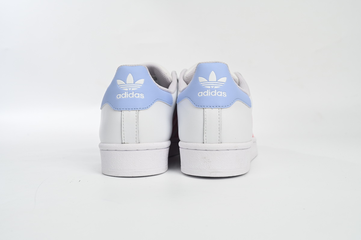 POP  Superstar Shoes White Black Gold Whiting HQ1906