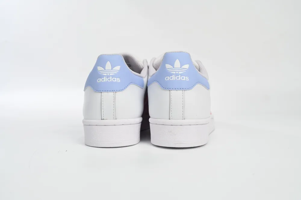 POP  Superstar Shoes White Black Gold Whiting HQ1906