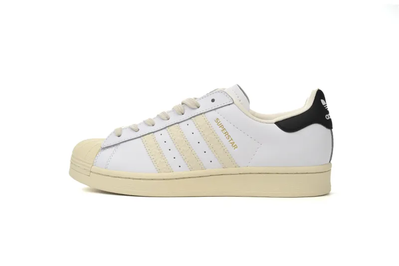 POP  Superstar Shoes White Black Rice ID4675 