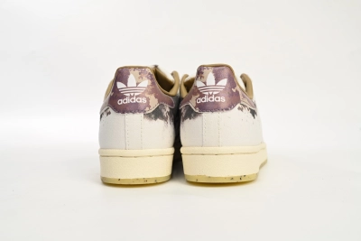 POP  Superstar Shoes White Black White Brown IG5976 02