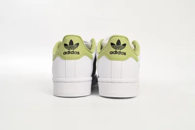 POP  Superstar Shoes White New Cherry Blossom White Green GY5986 02