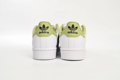 POP  Superstar Shoes White New Cherry Blossom White Green GY5986 02