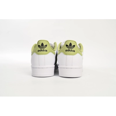 GET Superstar Shoes White New Cherry Blossom White Green GY5986 02