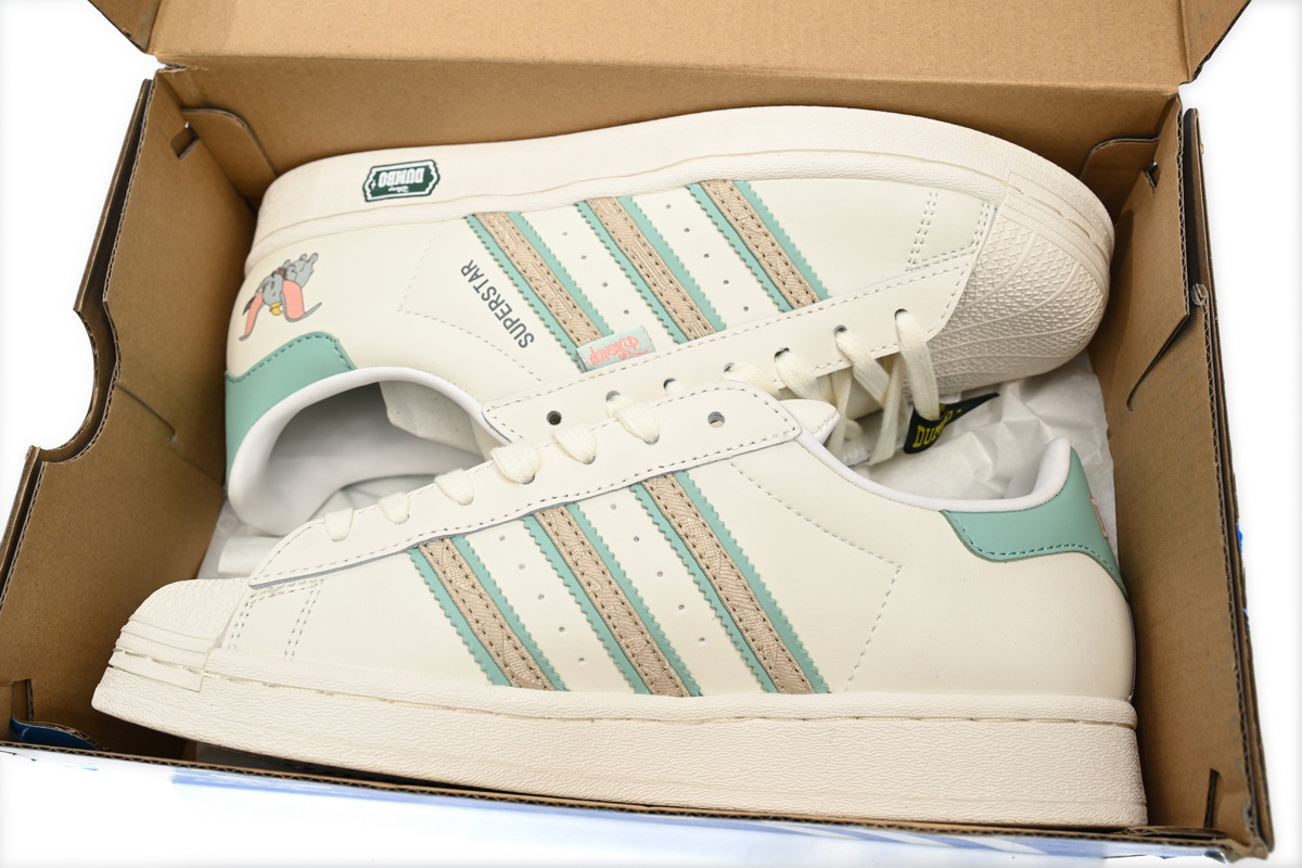 POP  Superstar Shoes White New Cherry Dumbo IE5880