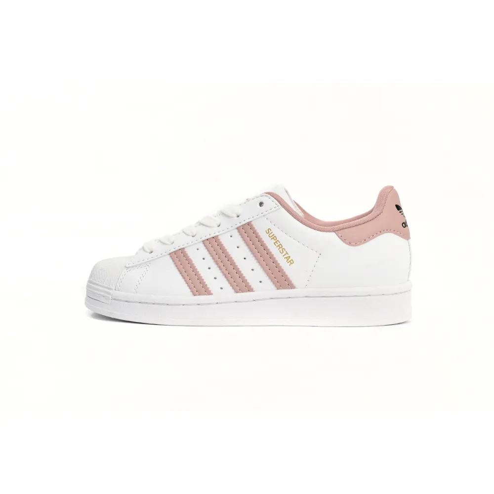 GET Superstar Shoes White New Pink White GY5987