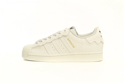 POP  Superstar Shoes White White Cream GW4441 01
